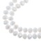 Crystal Lane DIY 2-Strand 7in Opaque Finish Glass Rondelle Donut Bead Strands